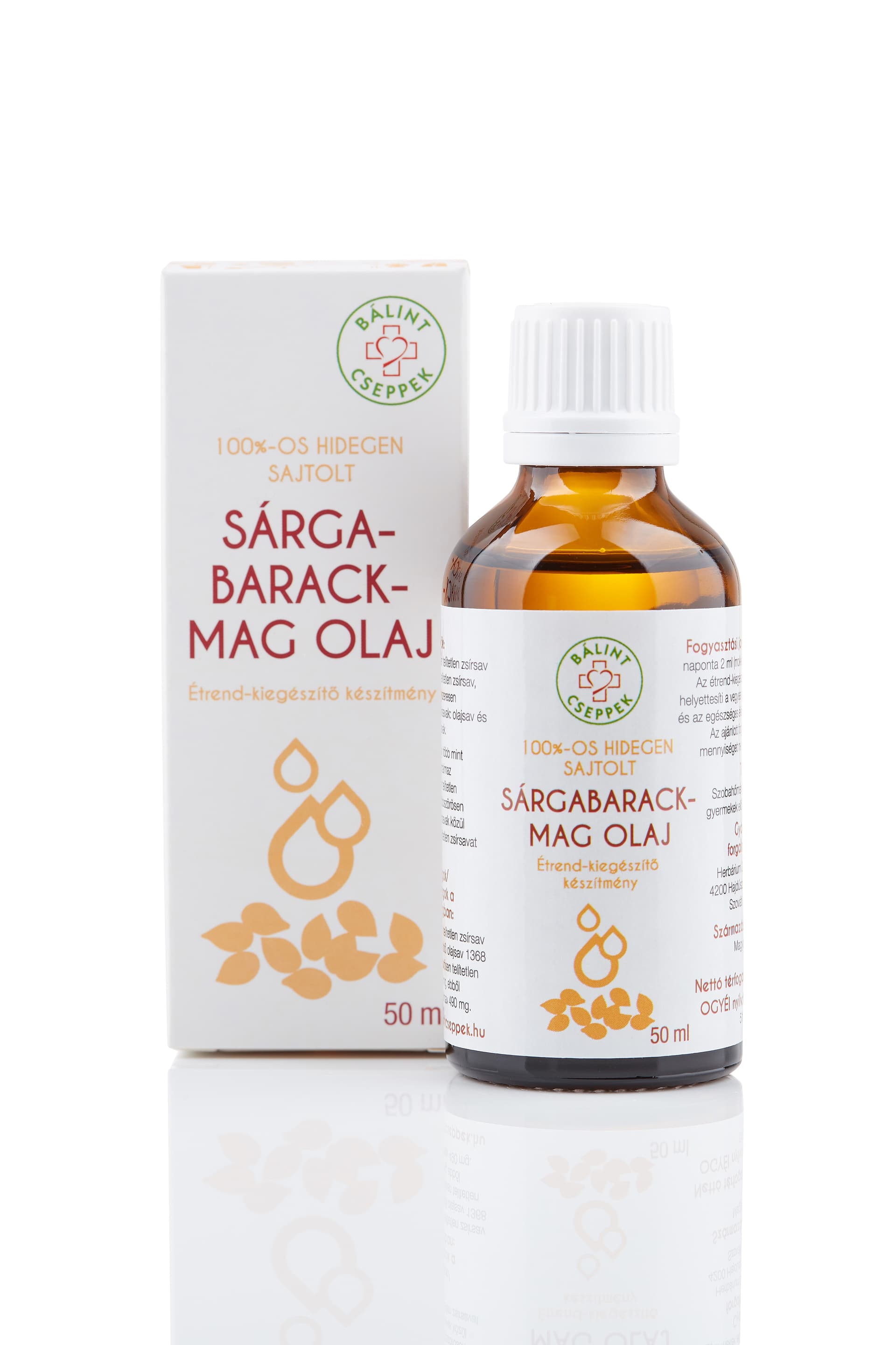 Bálint marhuľový olej 50 ml