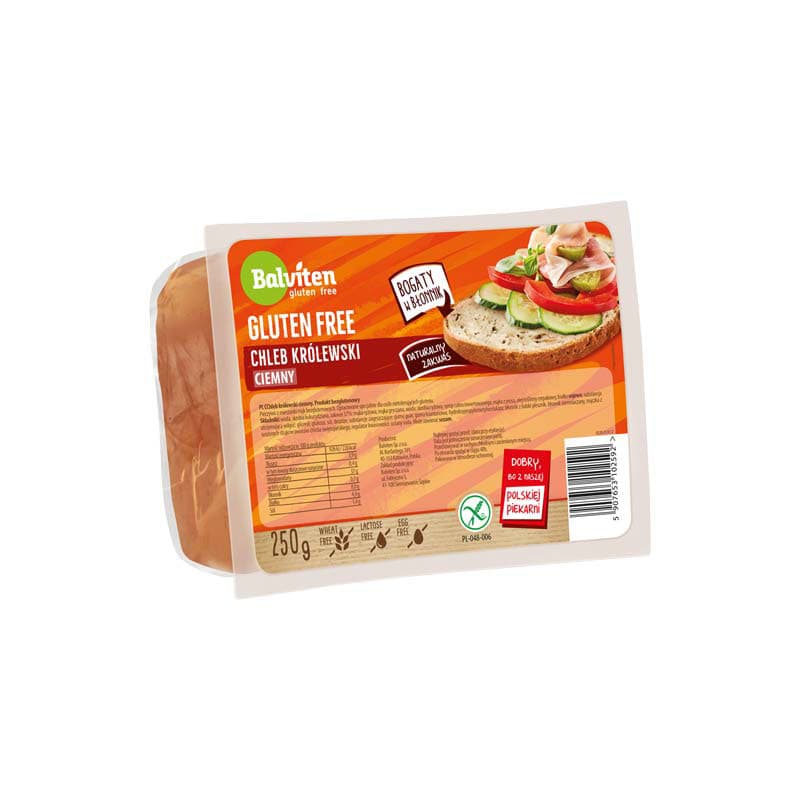 Balviten bez gluténu kráľovský hnedý chlieb 250 g