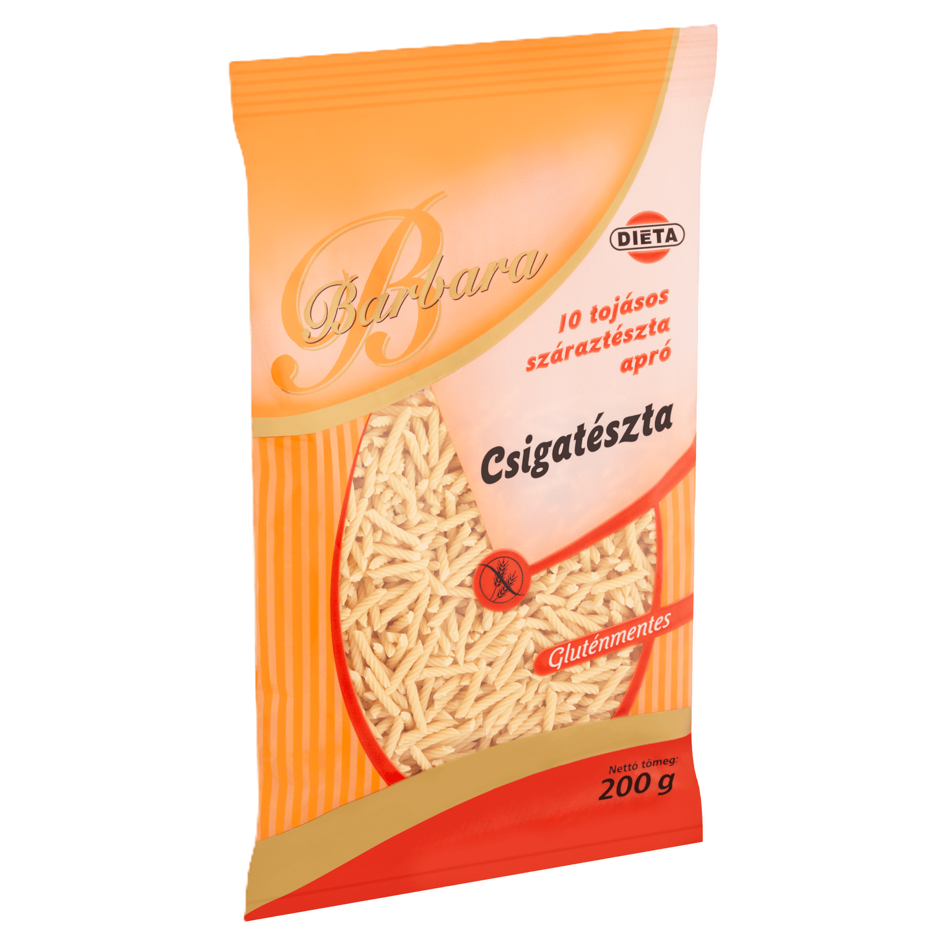 Barbara Bezlepkové Špirálové Cestoviny 200 g