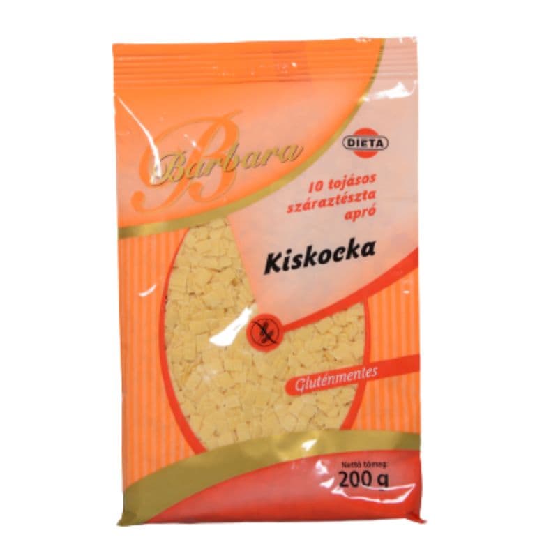 Barbara bezlepkové cestoviny malé kocky 200 g