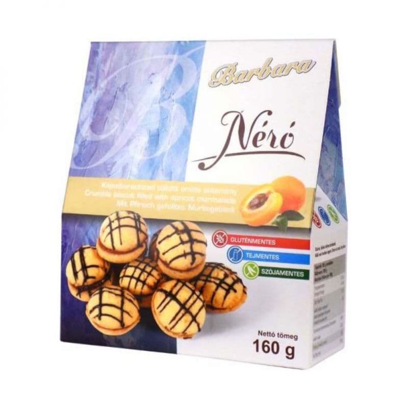 Barbara Krehké pečivo s marhuľovou náplňou 150 g