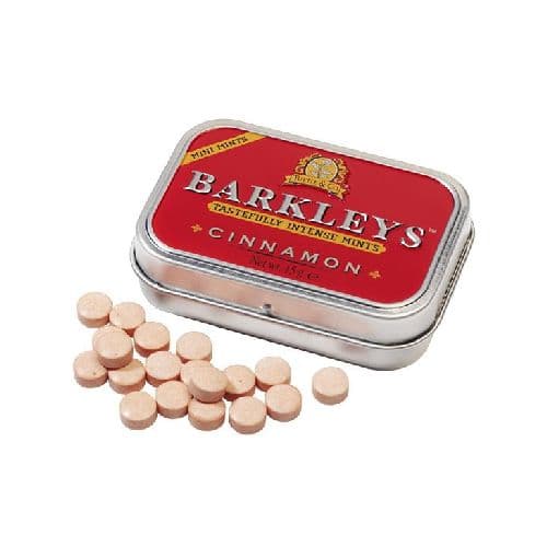 Barkleys mini tvrdé cukríky s príchuťou mäty a škorice 15 g