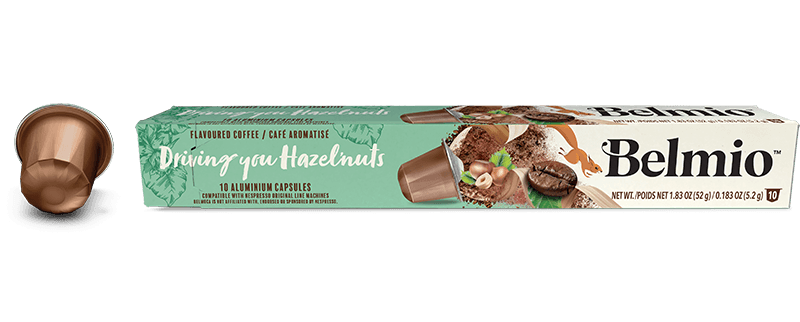 Belmio Espresso s lieskovoorieškovou príchuťou 52 g - 95703