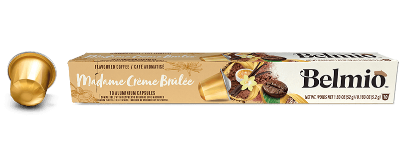 Belmio kávové kapsuly Madame Creme Brulee 52 g - 95704