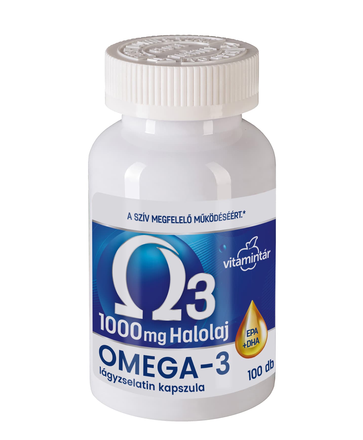 Béres vitamintár omega-3 mäkké želatínové kapsuly 100 ks