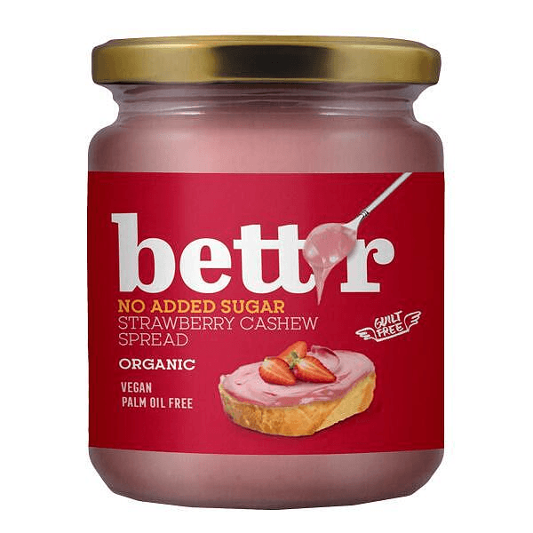 Bettr Kešu nátierka jahodová 250 g