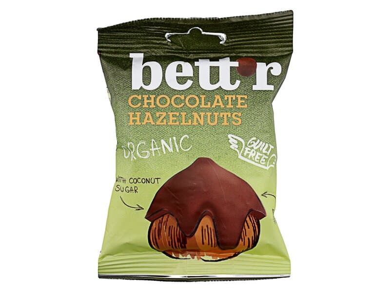 Bettr vegánske čokoládové lieskové oriešky 40 g