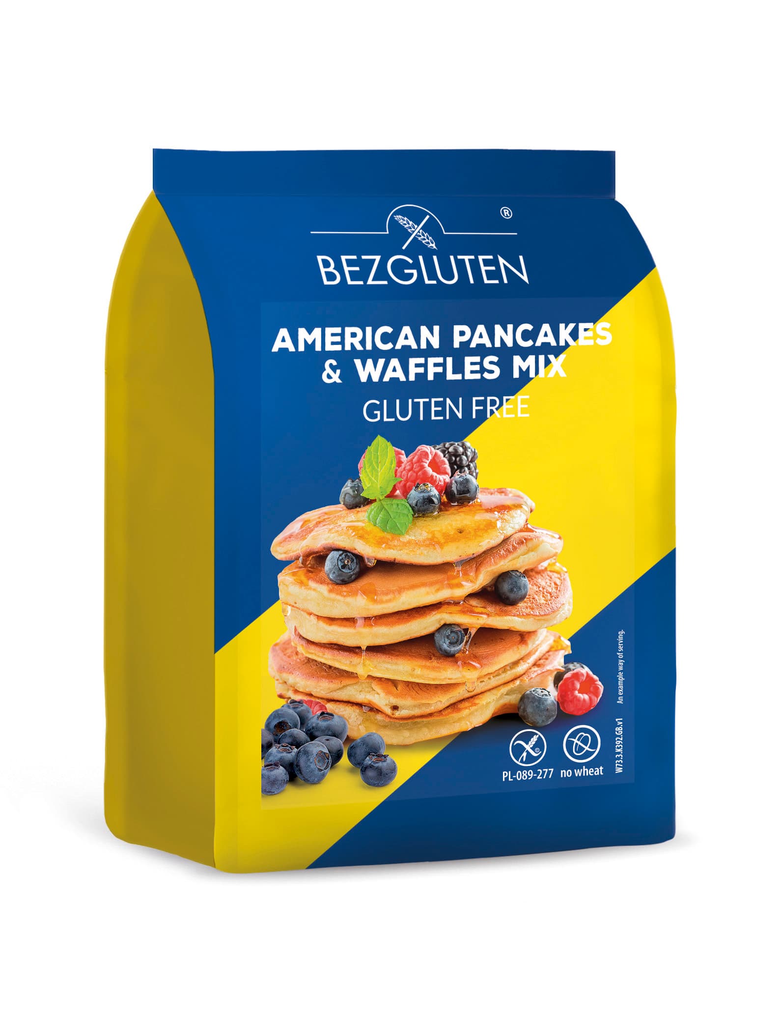 Bezgluten americká palacinková a waflová zmes 300 g