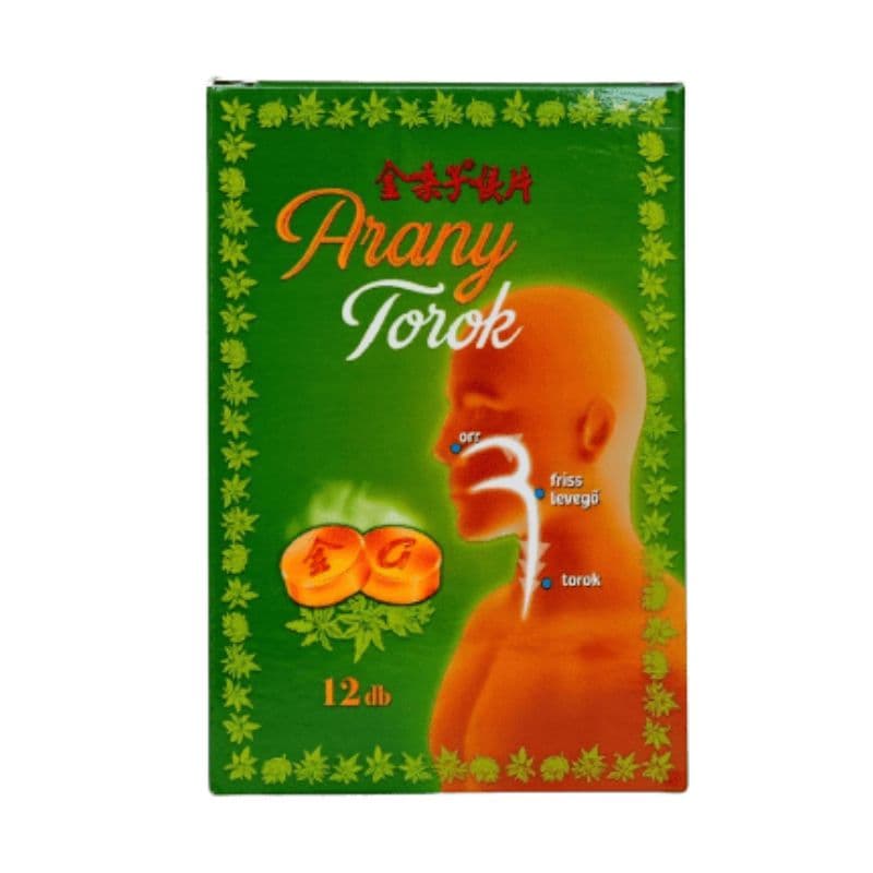Zlaté pastilky na hrdlo a dýchacie cesty 24 g - 52051