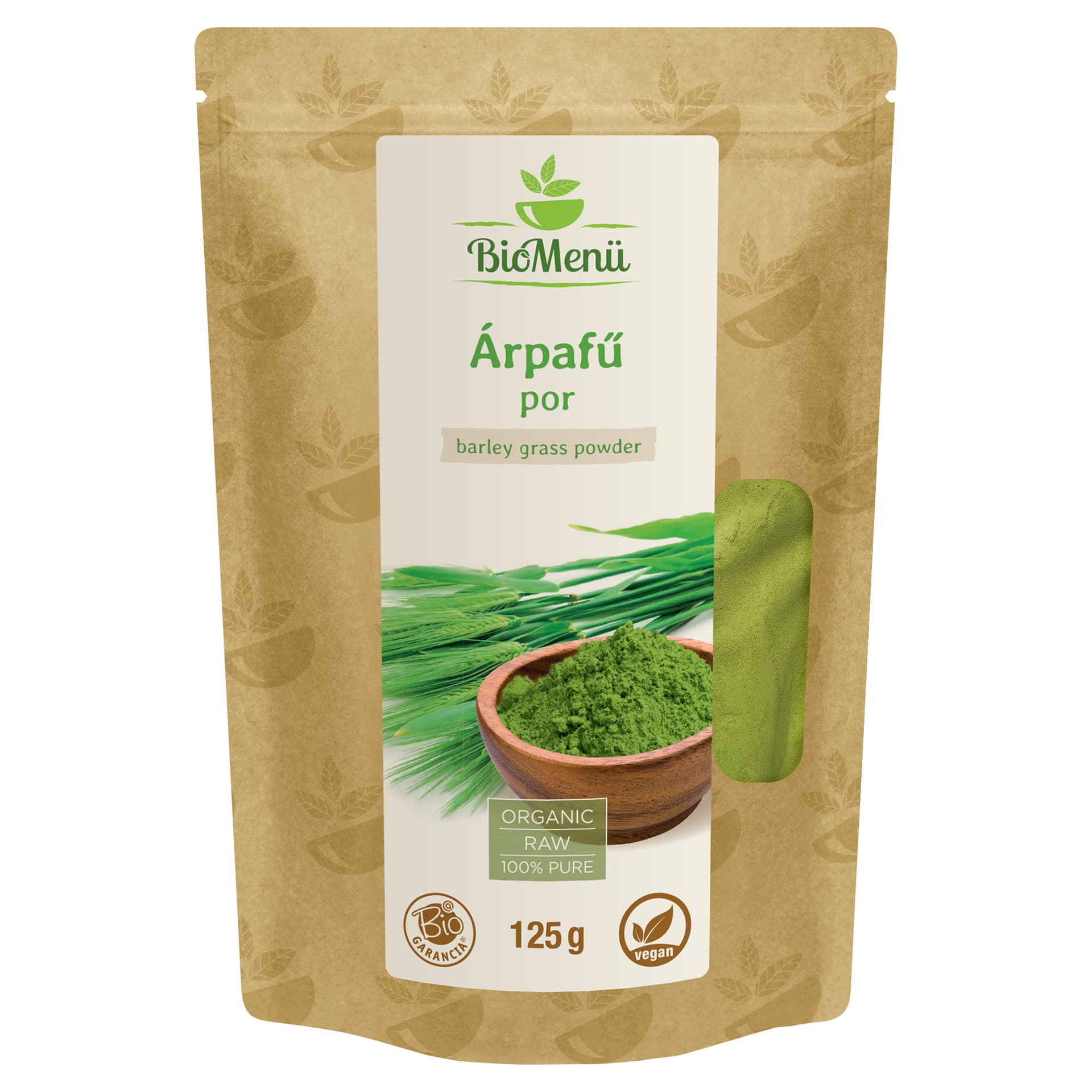 BioMenü bio jačmenná tráva prášok 125 g