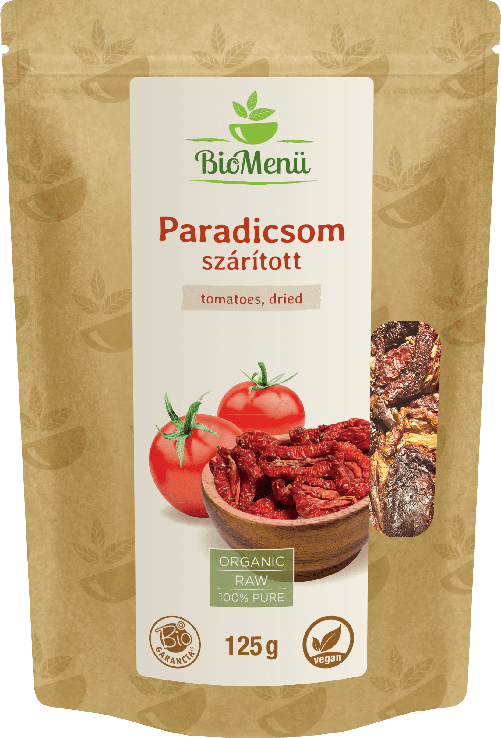 BioMenü bio sušená paradajka 125 g