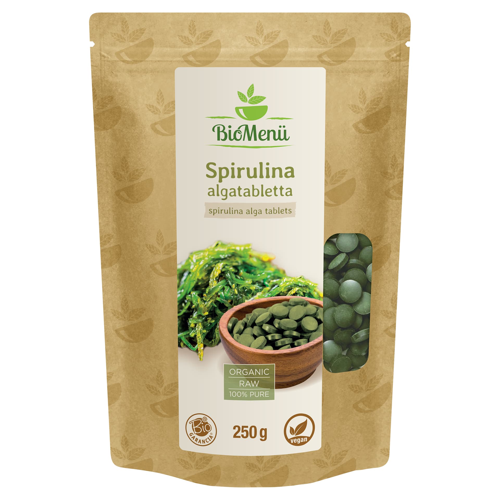 Bio menü Bio Spirulina tablety 250 g
