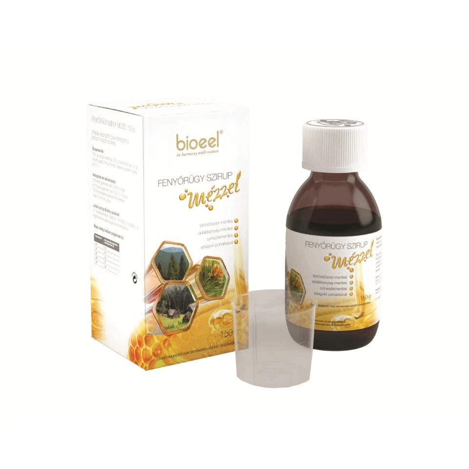Bioeel borovicový výťažok so sirupom a medom 150 ml