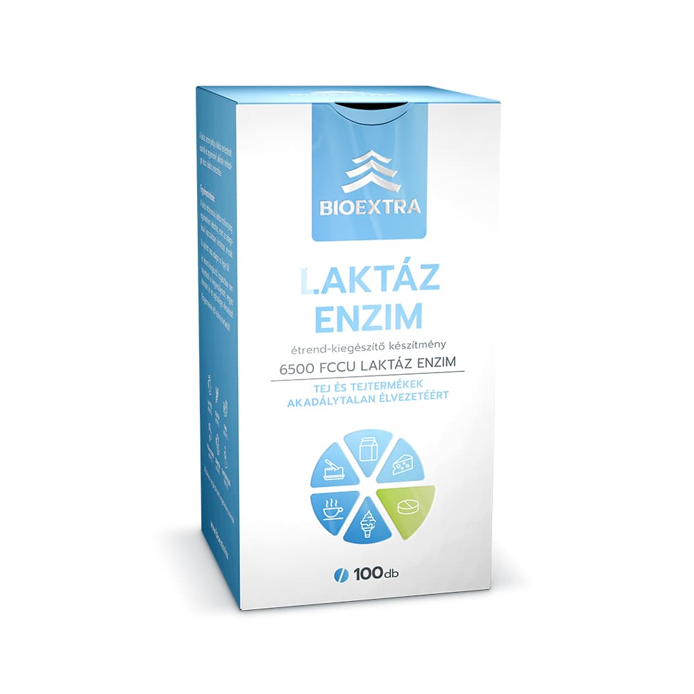 Bioextra laktázový enzým 6500 ml doplnkové kapsule 100 g