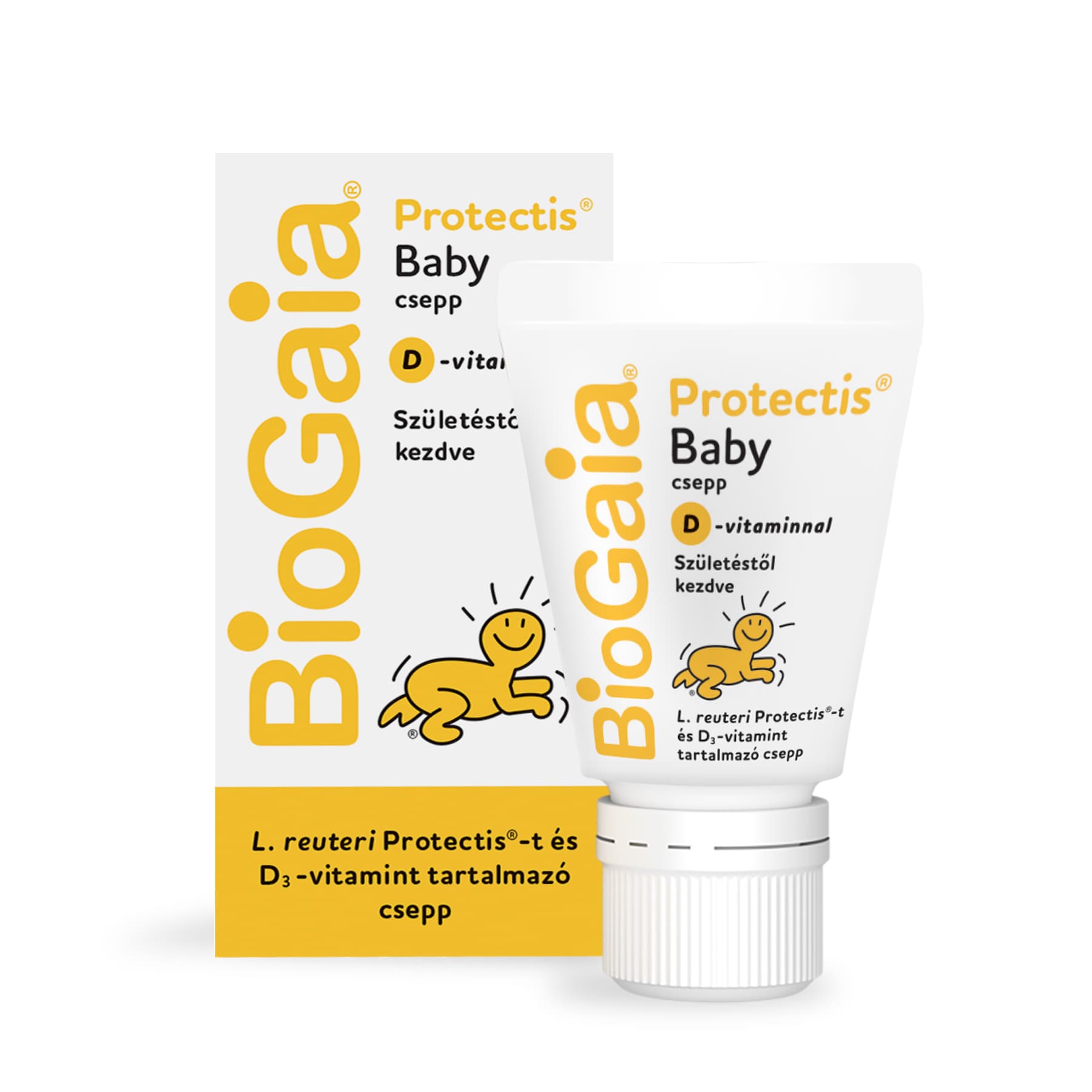 Biogaia protectis baby výživový doplnok kvapky + D-vitamín 5 ml