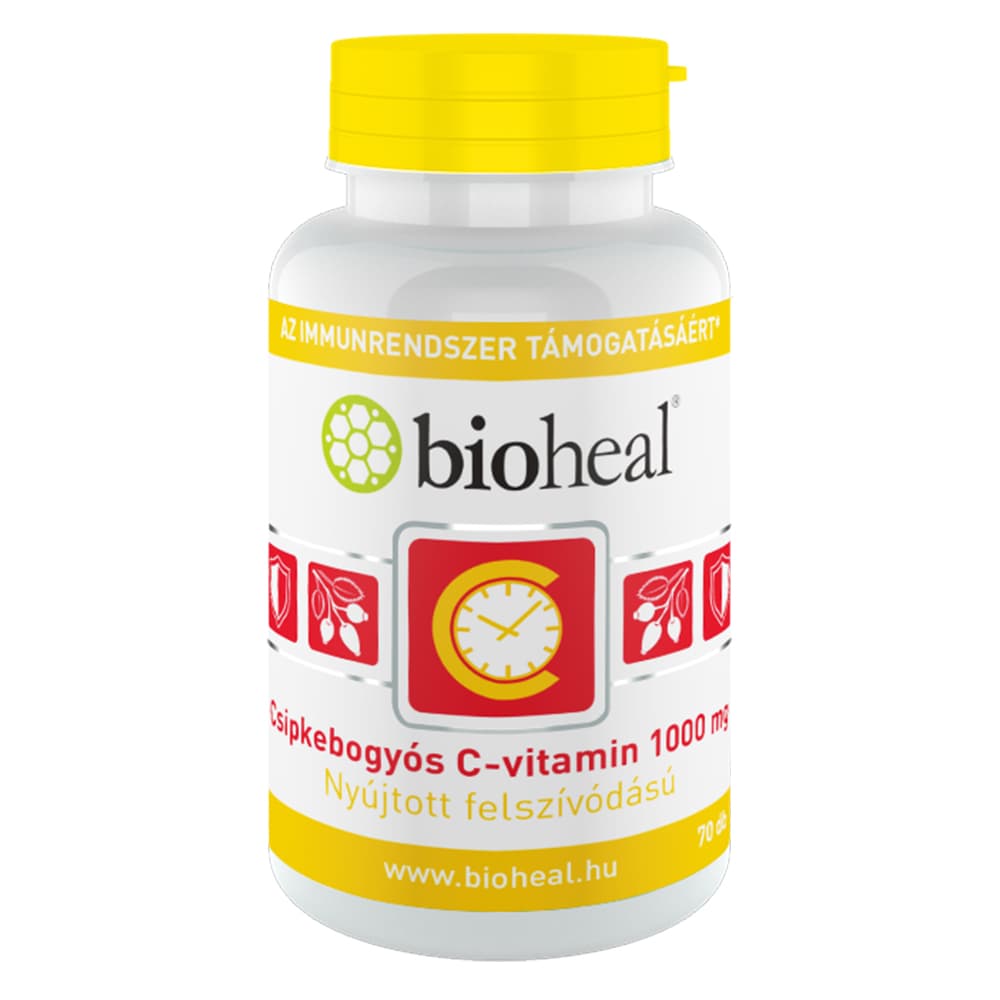 Bioheal šípkový vitamín C 1000mg so spomaleným vstrebávaním 70 tbl