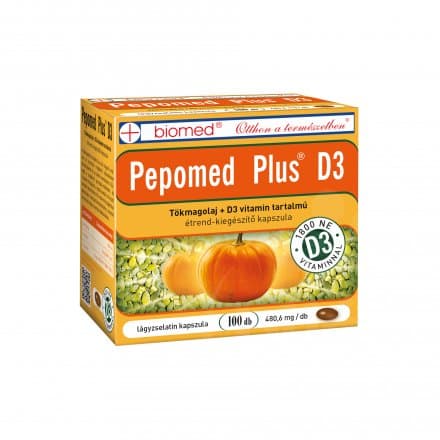 Biomed pepomed plus d3 kapsula 100 ks
