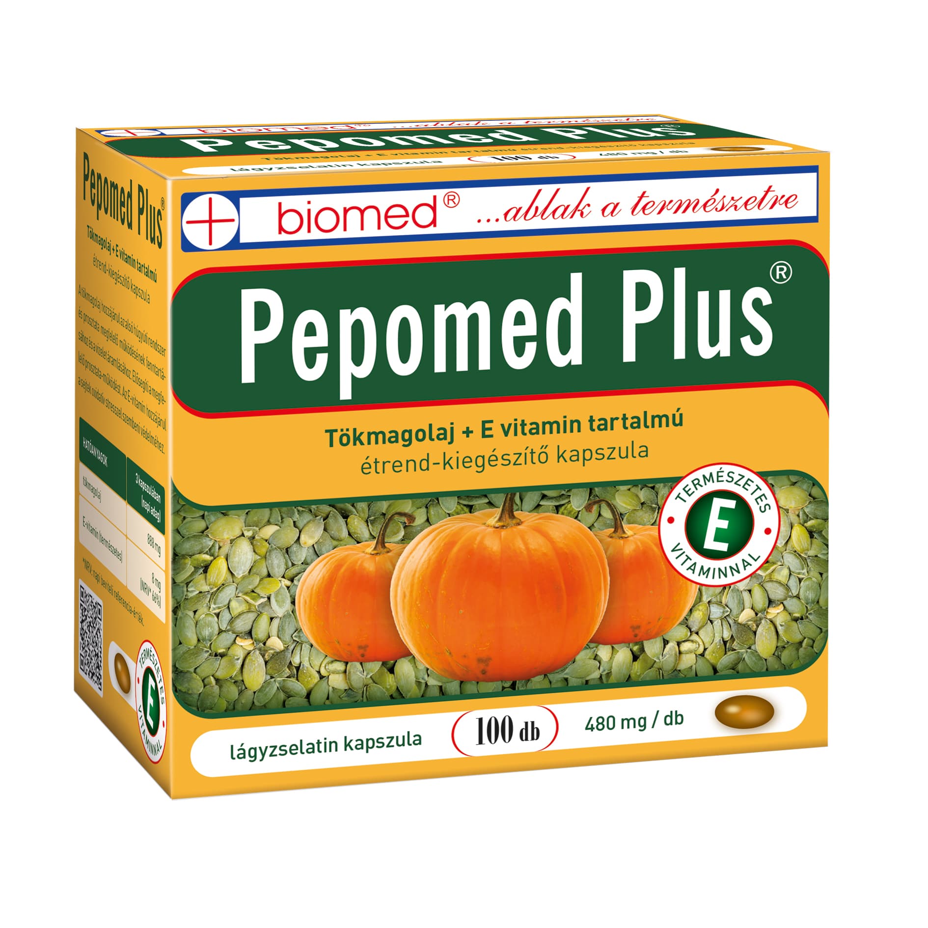 Biomed pepomed plus kapsula 100 ks