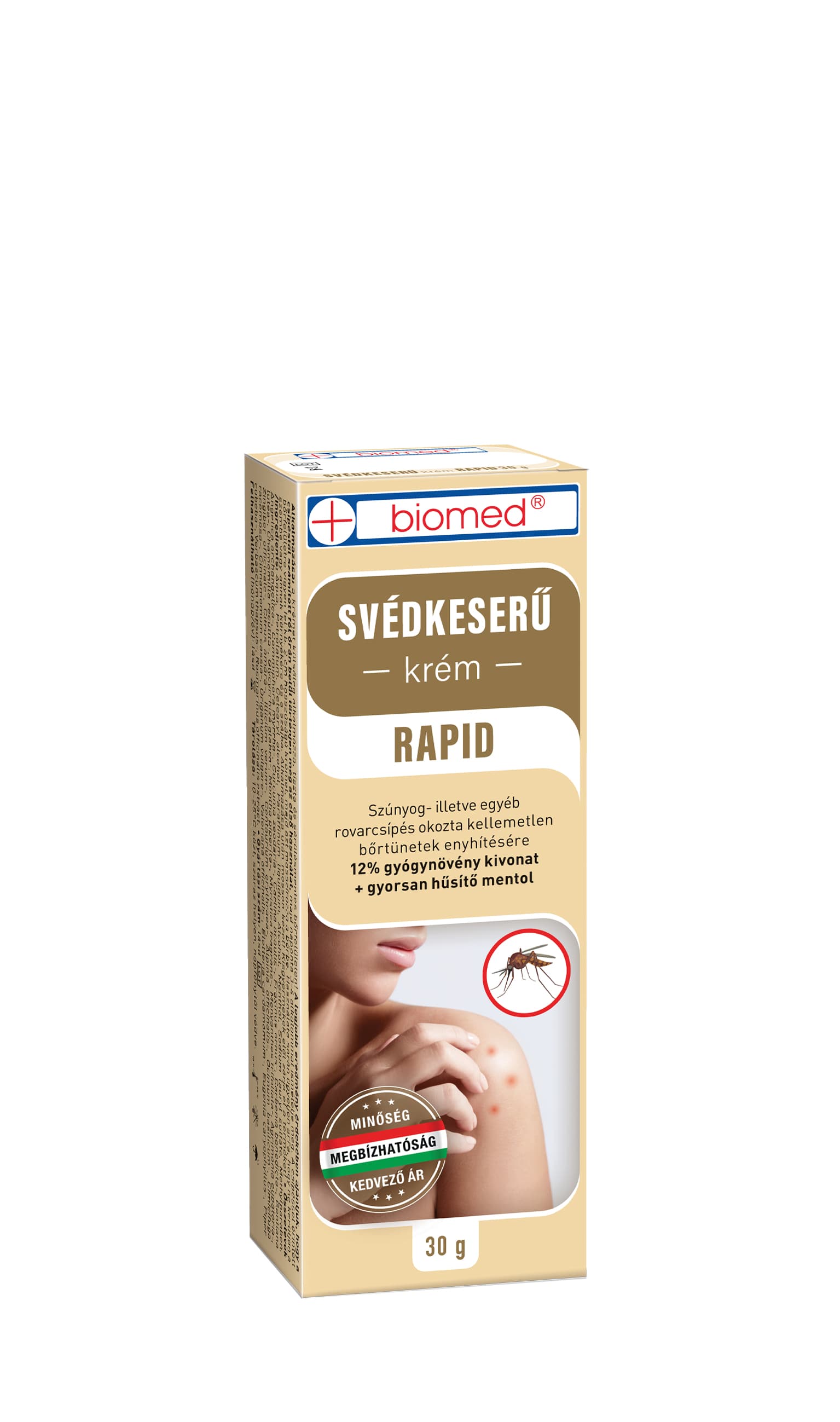 Biomed Krém Rapid so švédskymi bylinkami 30 g - 48782