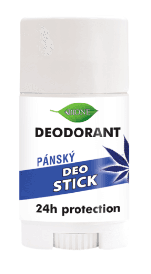 Bione deodorant s tyčinkou bez obsahu hliníka 24h pre mužov modrý 45 ml