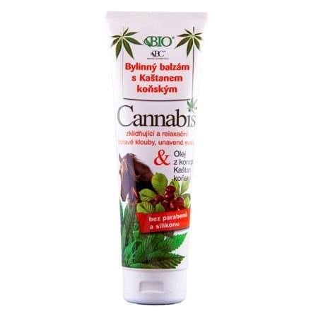 Bione CANNABIS bylinný balzam s pagaštanom konským 300 ml - 57914