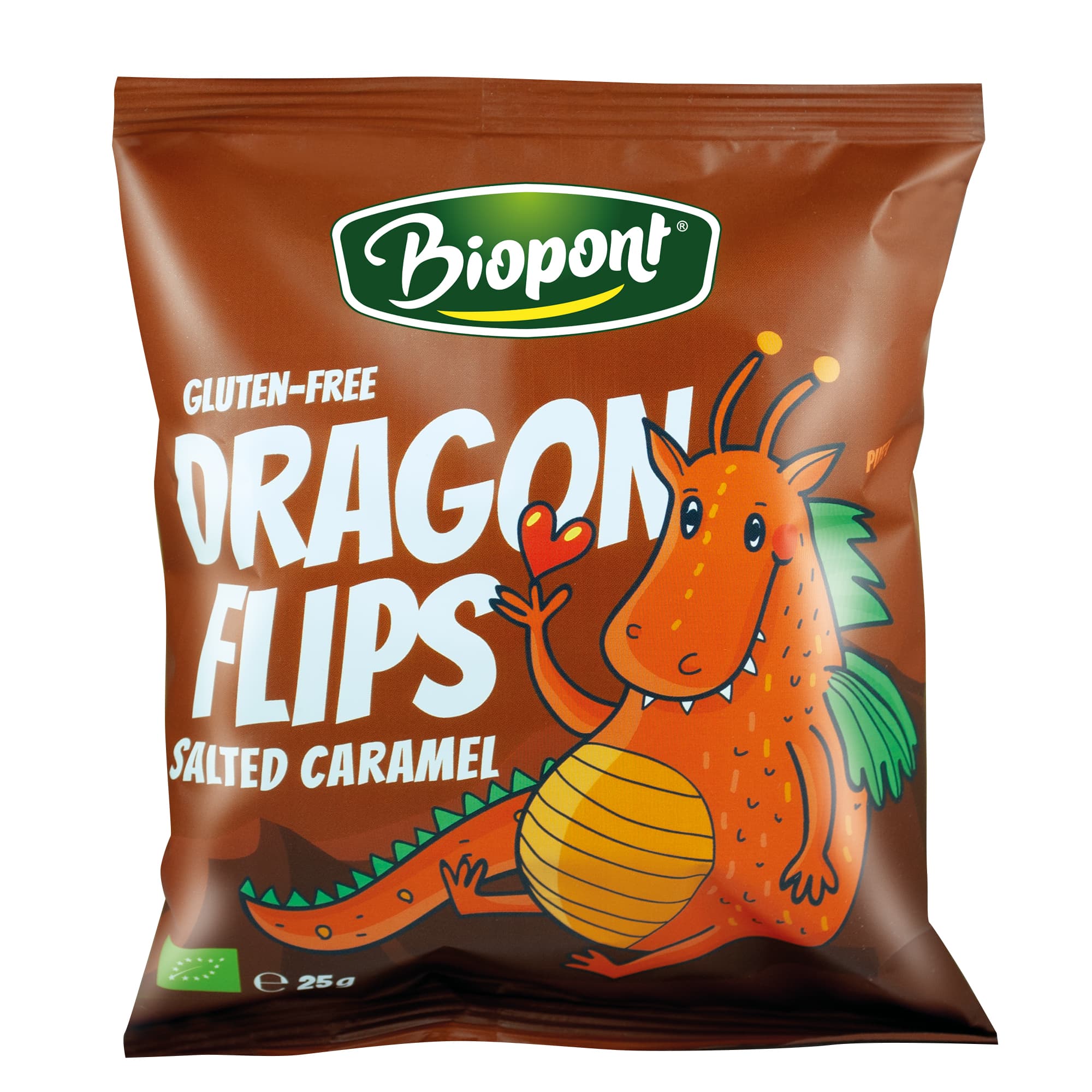 Biopont kukuričné chrumky so slaným karamelom 25 g