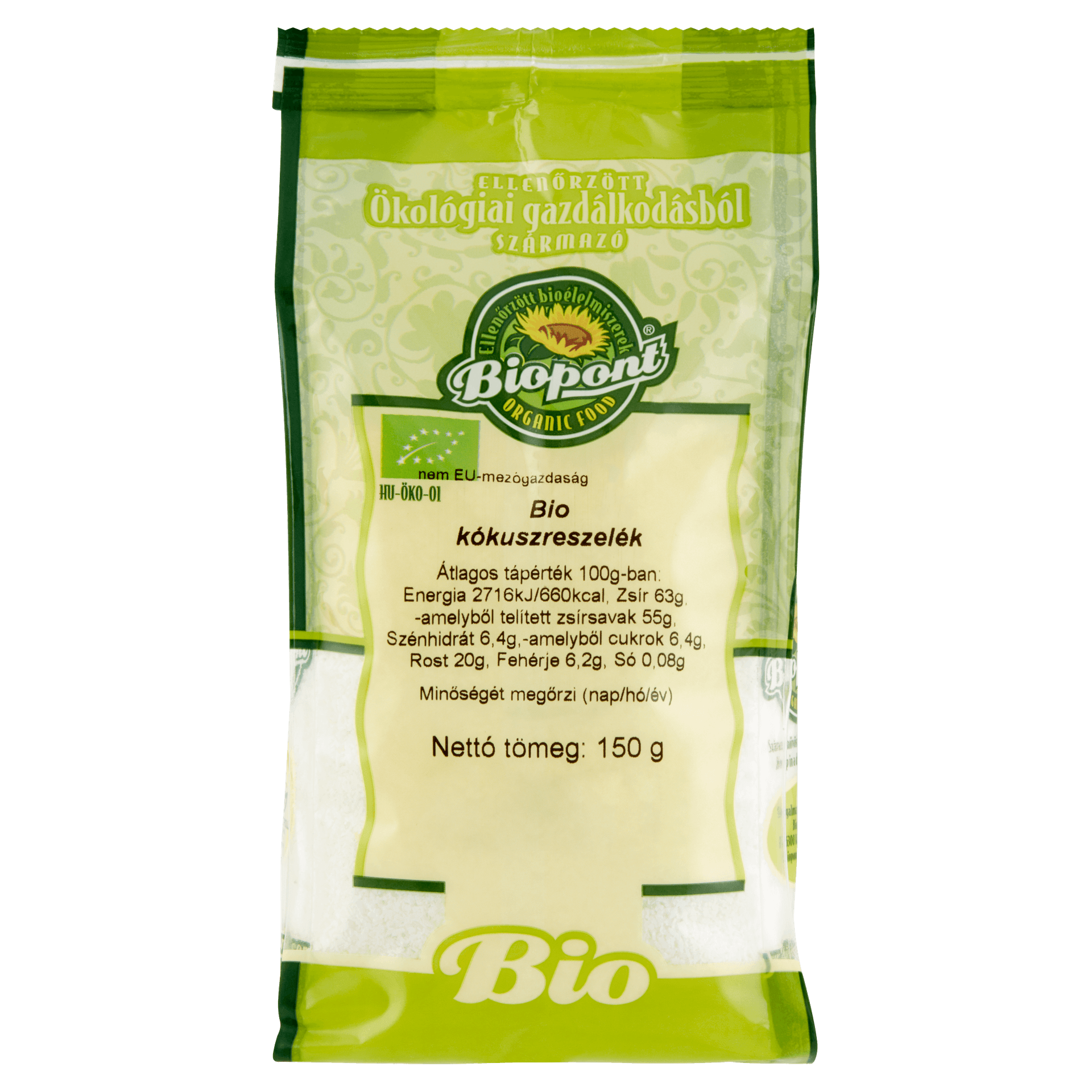 Biopont Bio strúhaný kokos 150 g