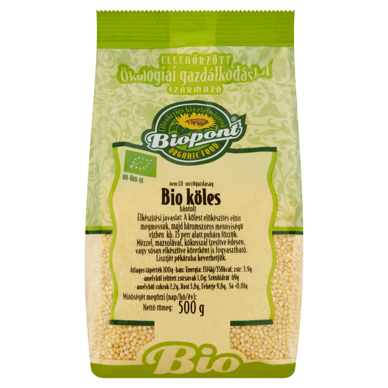 Biopont BIO lúpané proso 500 g