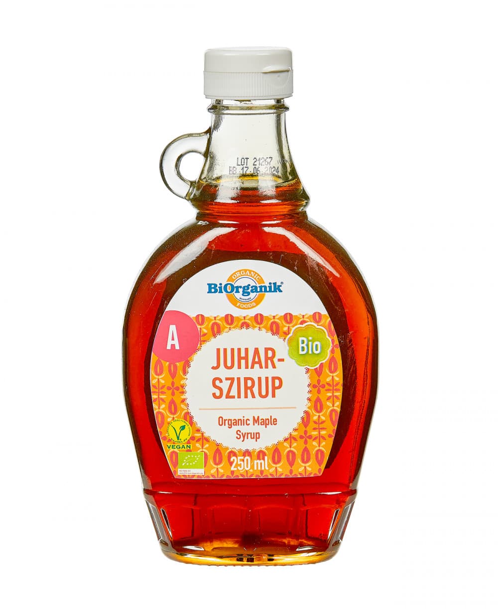 Biorganik Bio javorový sirup triedy A 250 ml