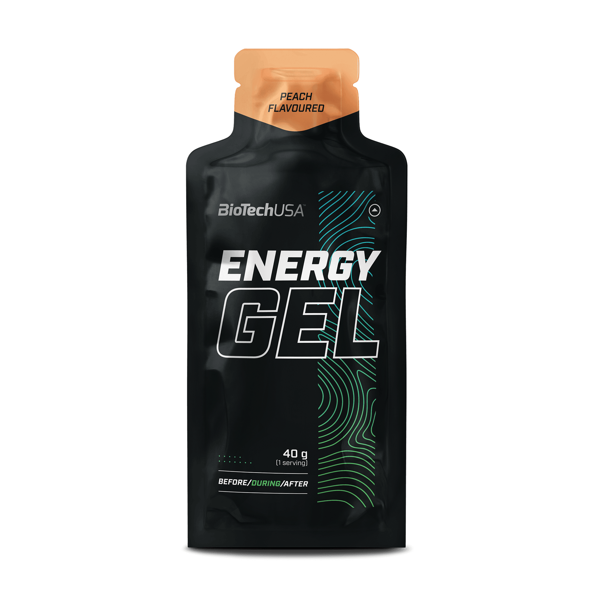 Biotech energy gel broskyňa 40 g