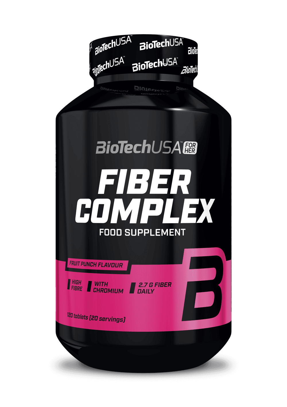 Biotech fiber complex žuvacie tablety 120 ks