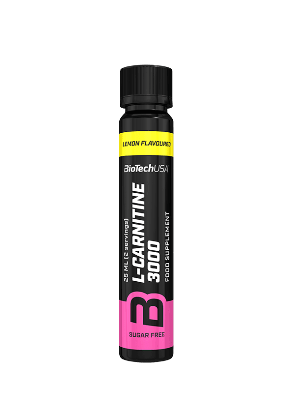 Biotech l-karnitín citrón 3000mg ampulka 25 ml
