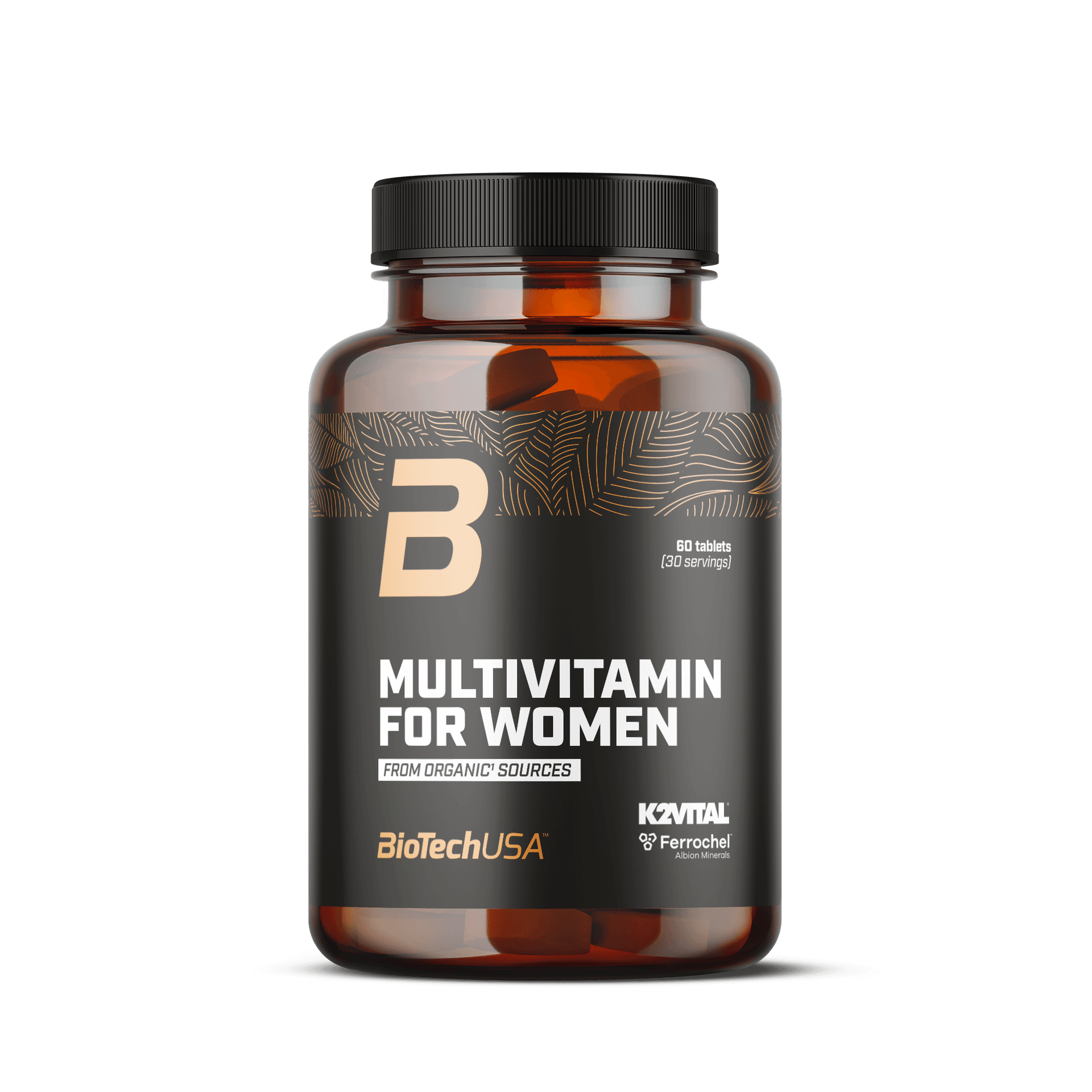 Biotech multivitamín pre ženy z organických zdrojov tablety 60 ks
