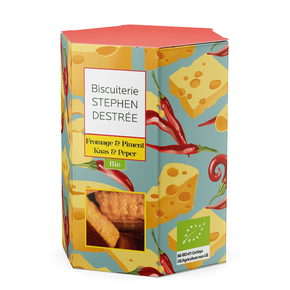 Biscuiterie Destrée syrovo-chili belgické maslové sušienky 100 g