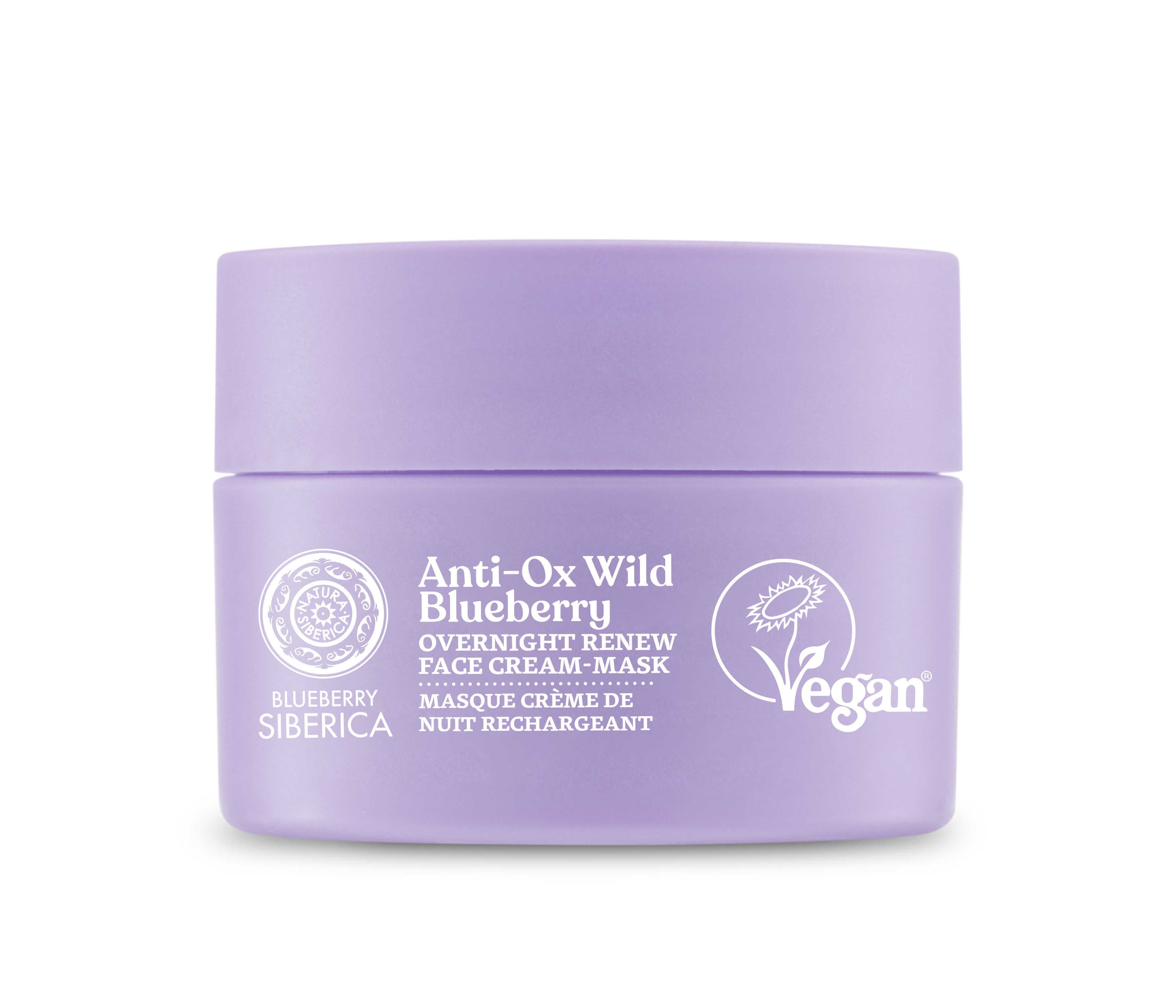 Natura Siberica čučoriedková obnovujúca nočná maska 50 ml - 86531