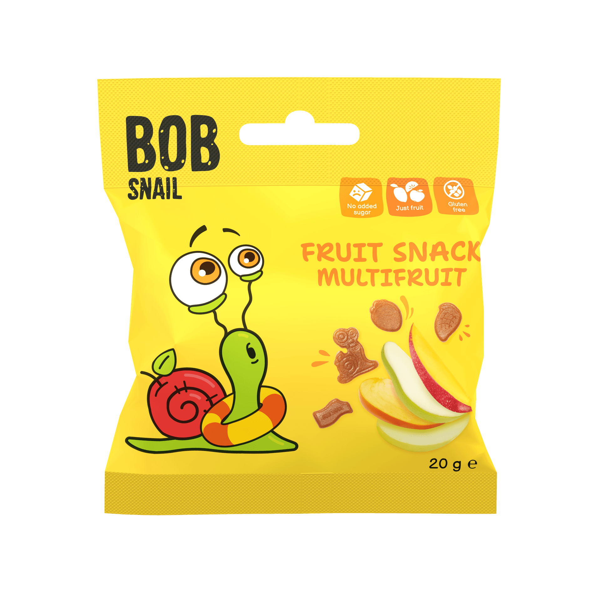 Bob Snail ovocná snack multifruit 20 g