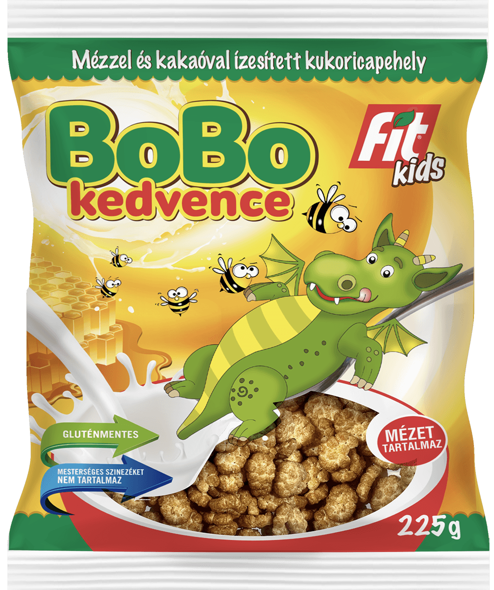 Kukuričný mel, ochutený bobovým medom a kakaom 225 g