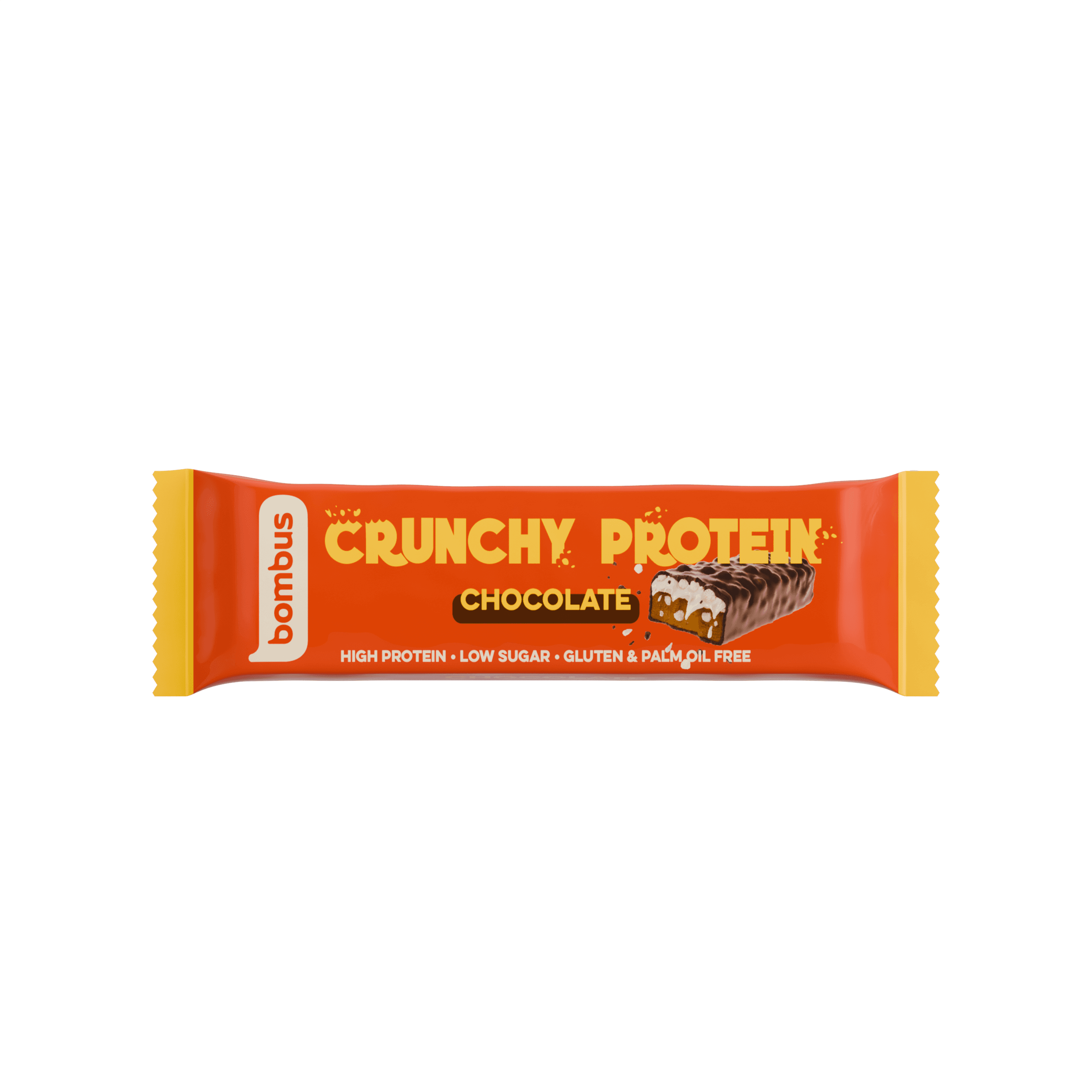 Bombus Proteínová Tyčinka Crunchy Chocolate 50 g - 96258