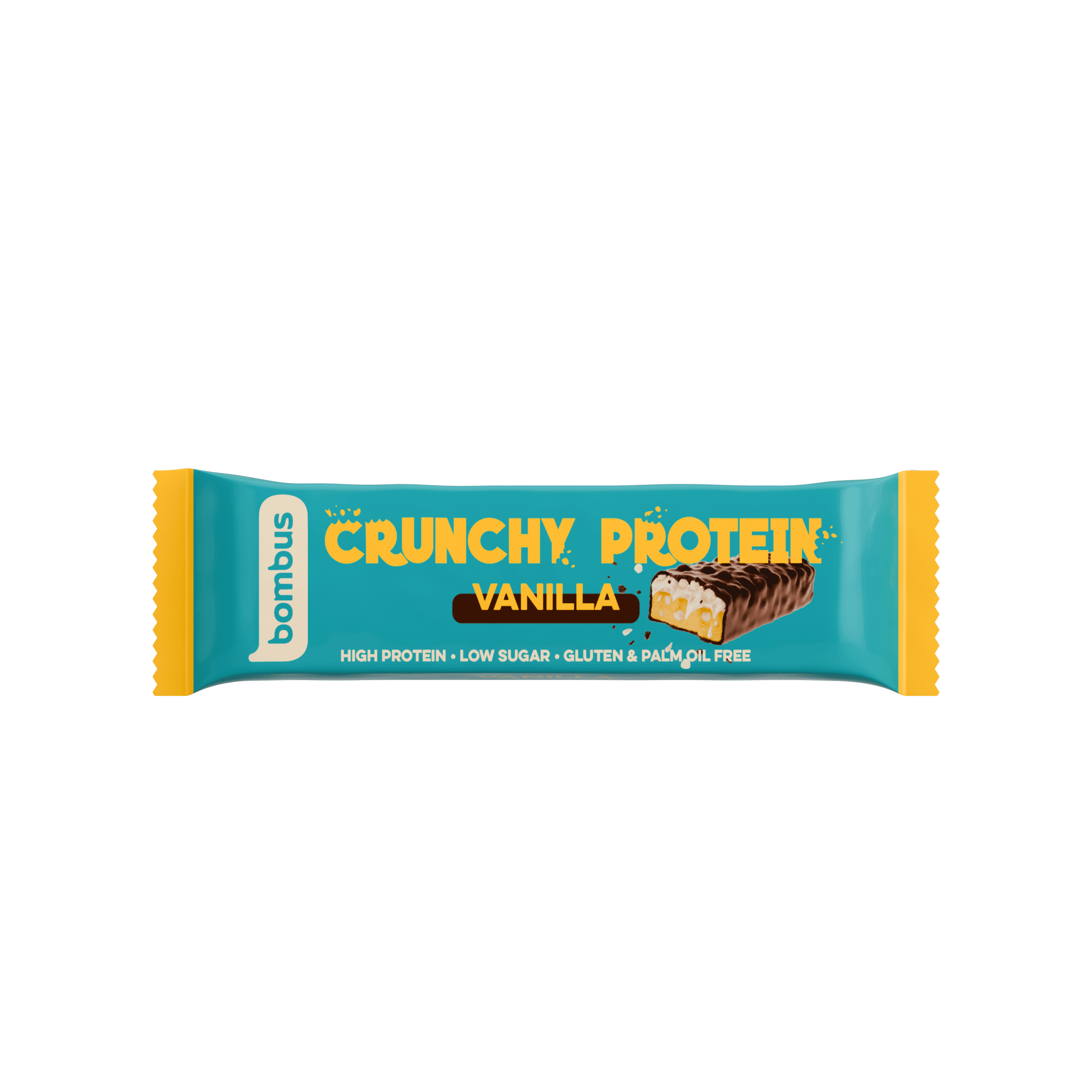 BOMBUS Chrumkavý proteín vanilka 50g