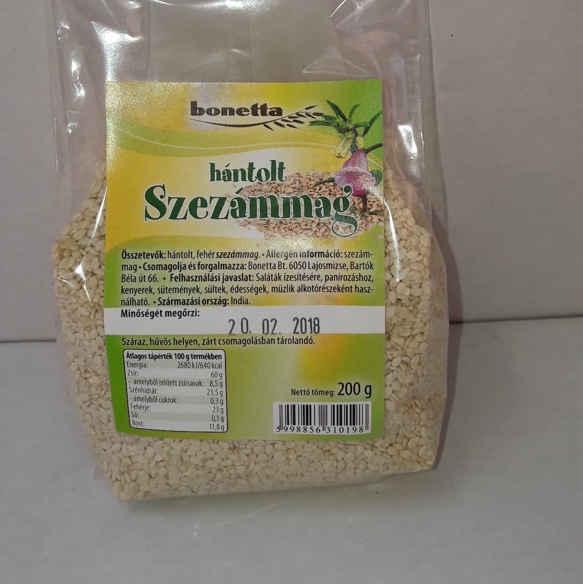 Bonetta lúpané sezamové semienka 200 g