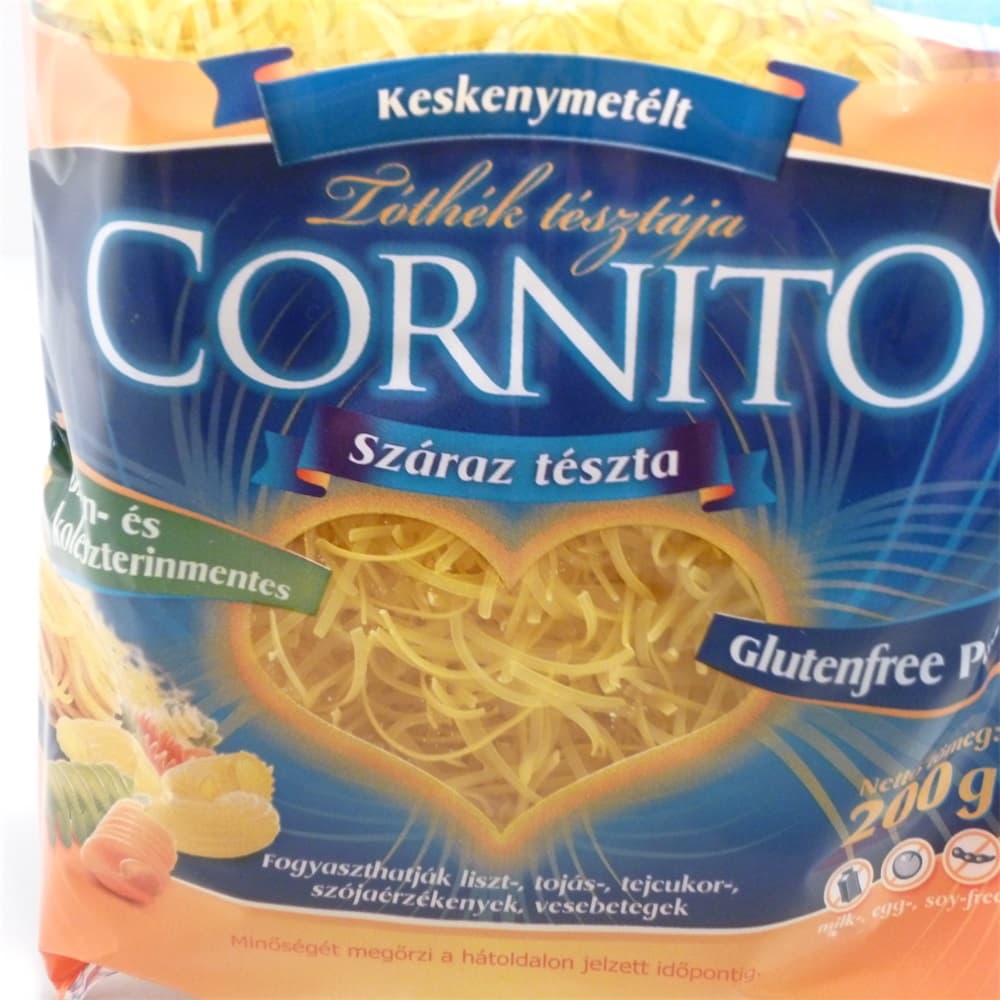 Cornito Bezlepkové tenké rezance do polievky 200 g - 13509
