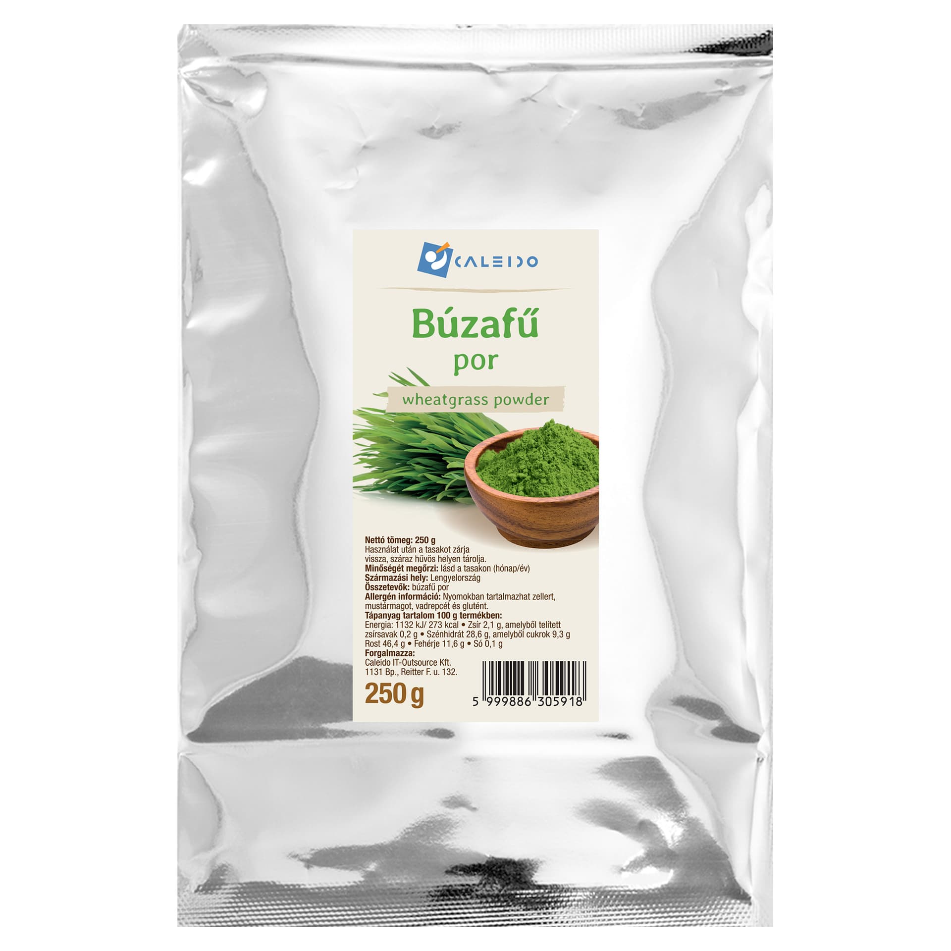 Caleido prášok z pšeničnej trávy 250 g - 53951