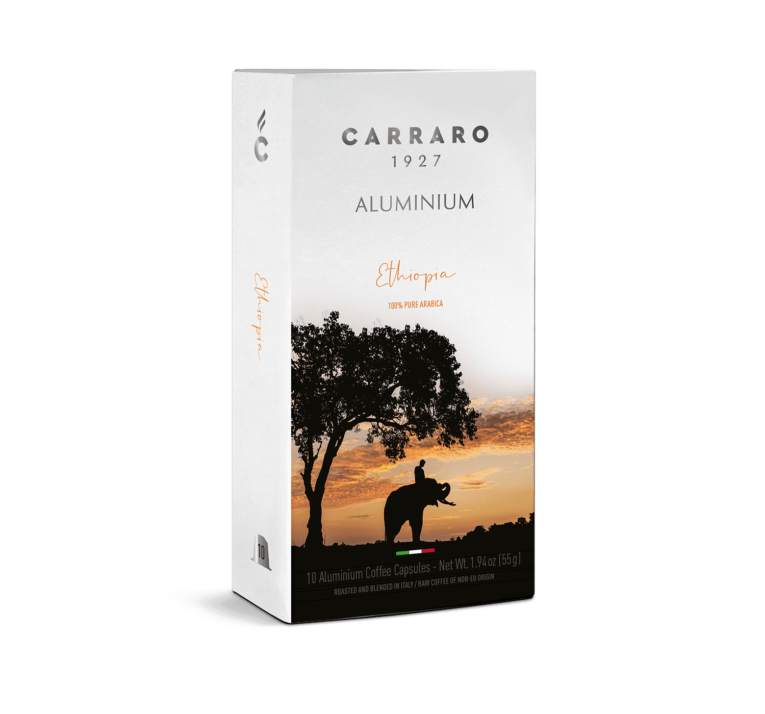 Carraro ethiopia kávové kapsule nespresso kompatibilné 10 ks