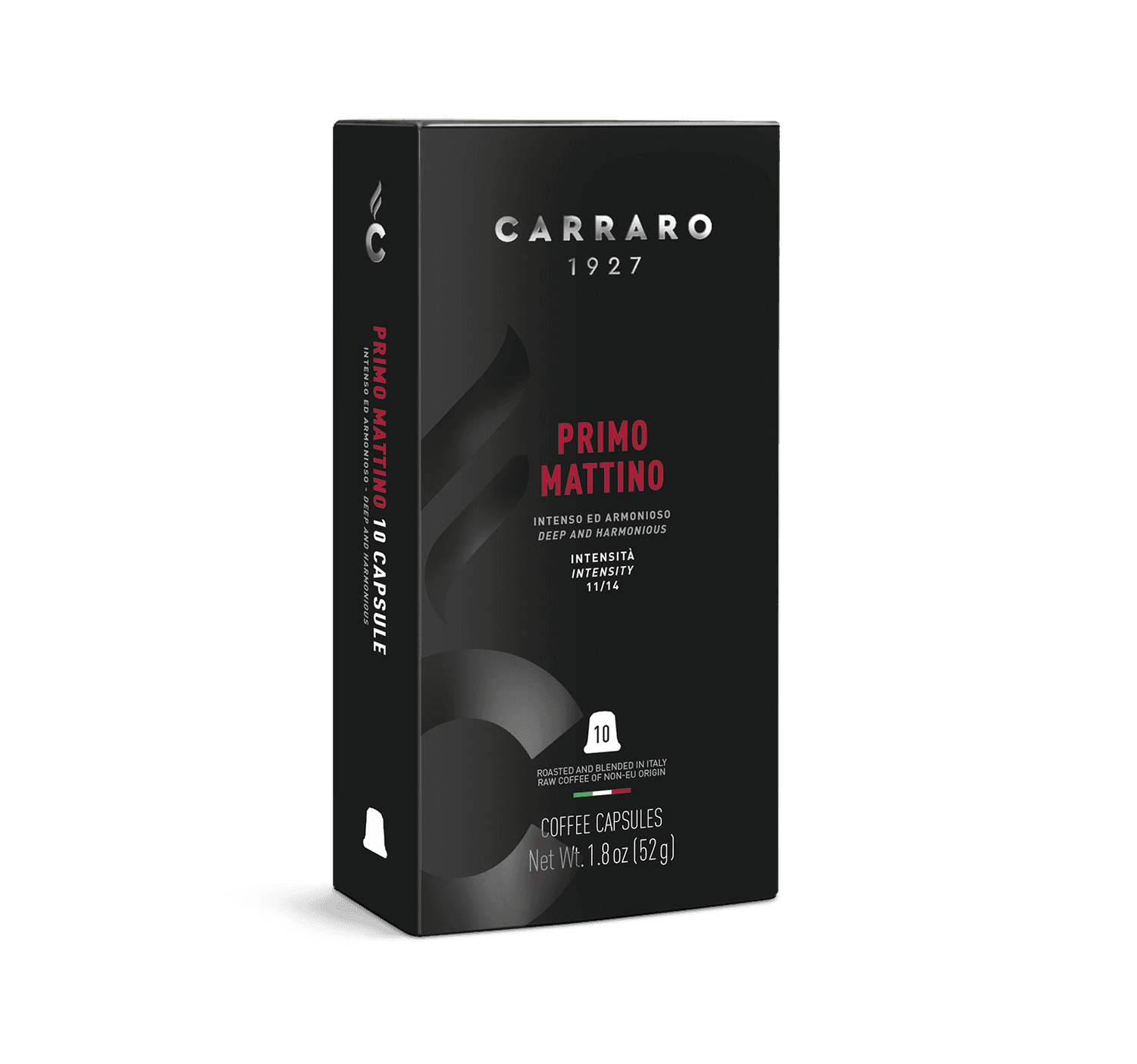Carraro primo mattino prémiové kávové kapsule kompatibilné s Nespresso 10 ks