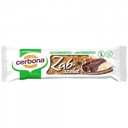 Cerbona ovsená tyčinka s horkou čokoládou a marcipánom 40 g