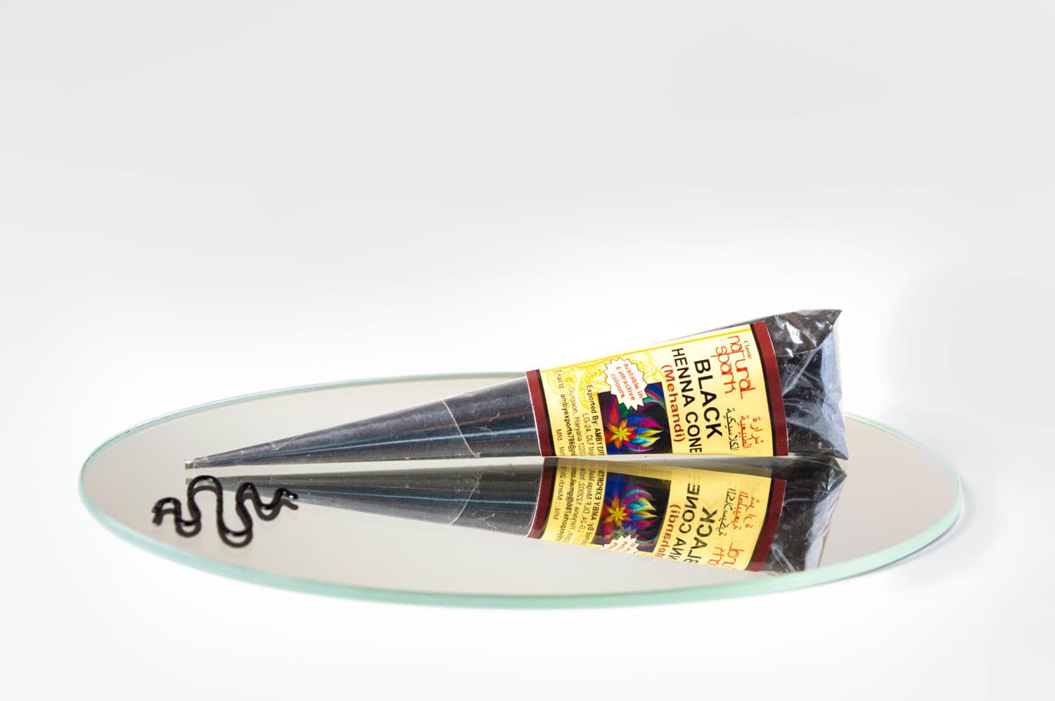 Classic Henna telové farby kužeľ-čierna 25 g