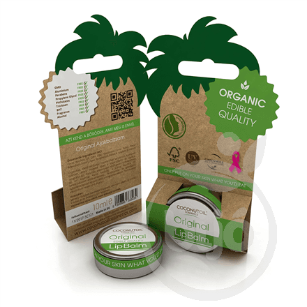 Coconutoil Cosmetics prírodný balzam na pery 10 ml