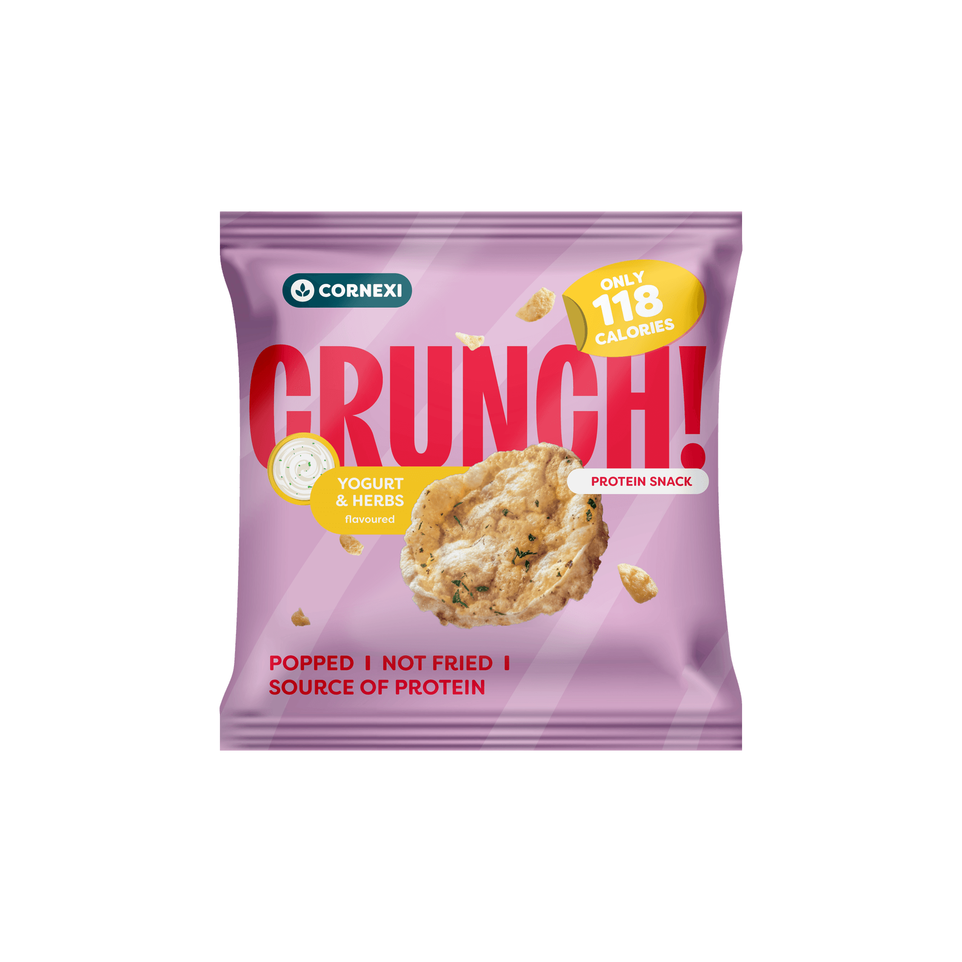 Cornexi crunchy! proteínová desiata jogurtová so zeleným korením 30 g