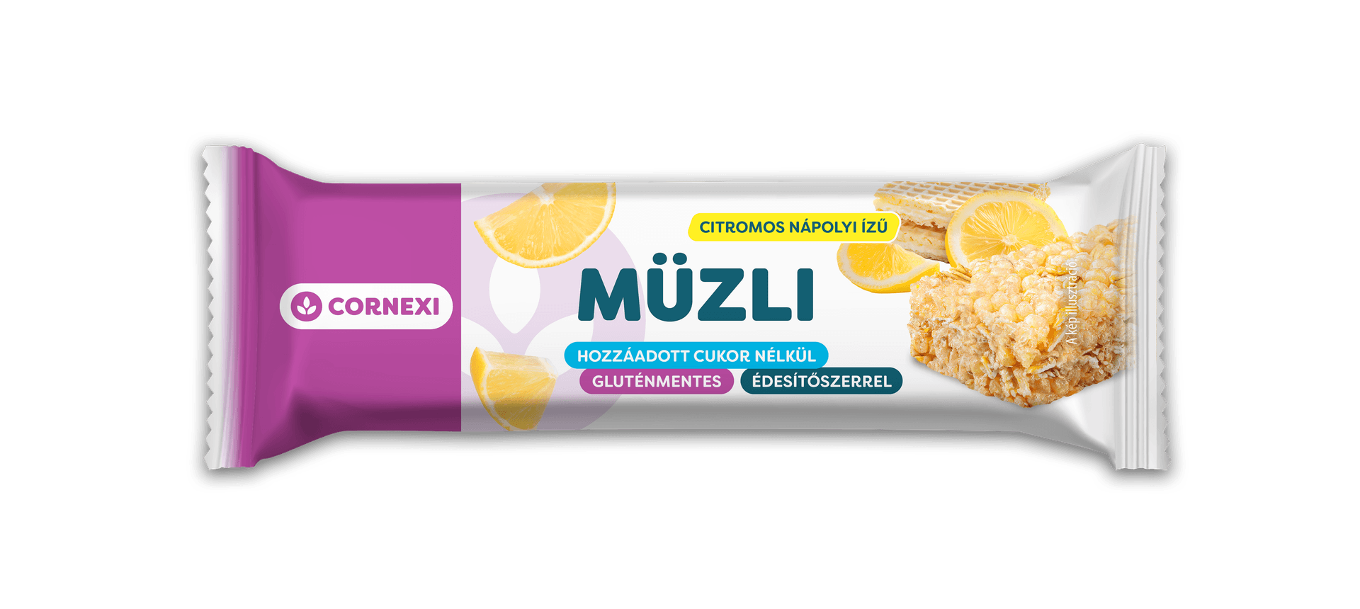 Cornexi bezlepková müsli tyčinka s príchuťou citrónových oplatkov 25 g