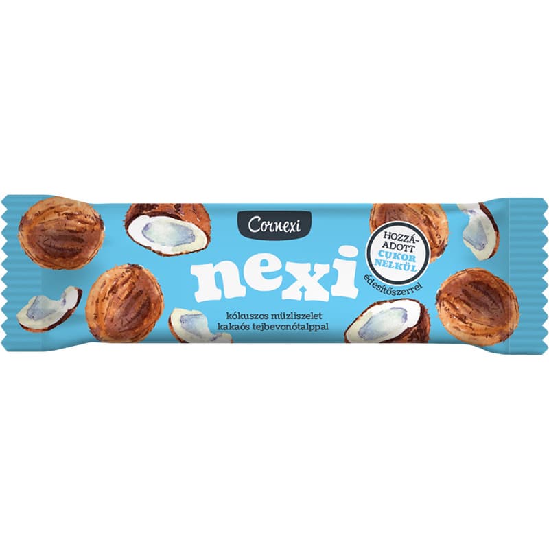 Cornexi nexi müsli tyčinka kokosová s kakaovou polevou 25 g